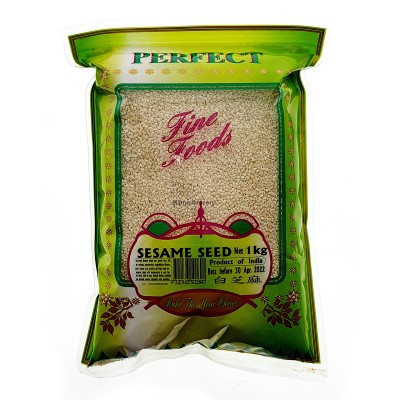 Perfect Fine Foods White Sesame Seed 1kg